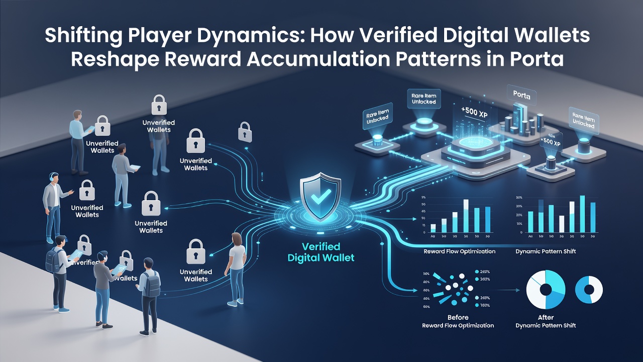 Belohnungsakkumulation in portablen Hybrid-Spielsitzungen durch digitale Wallets